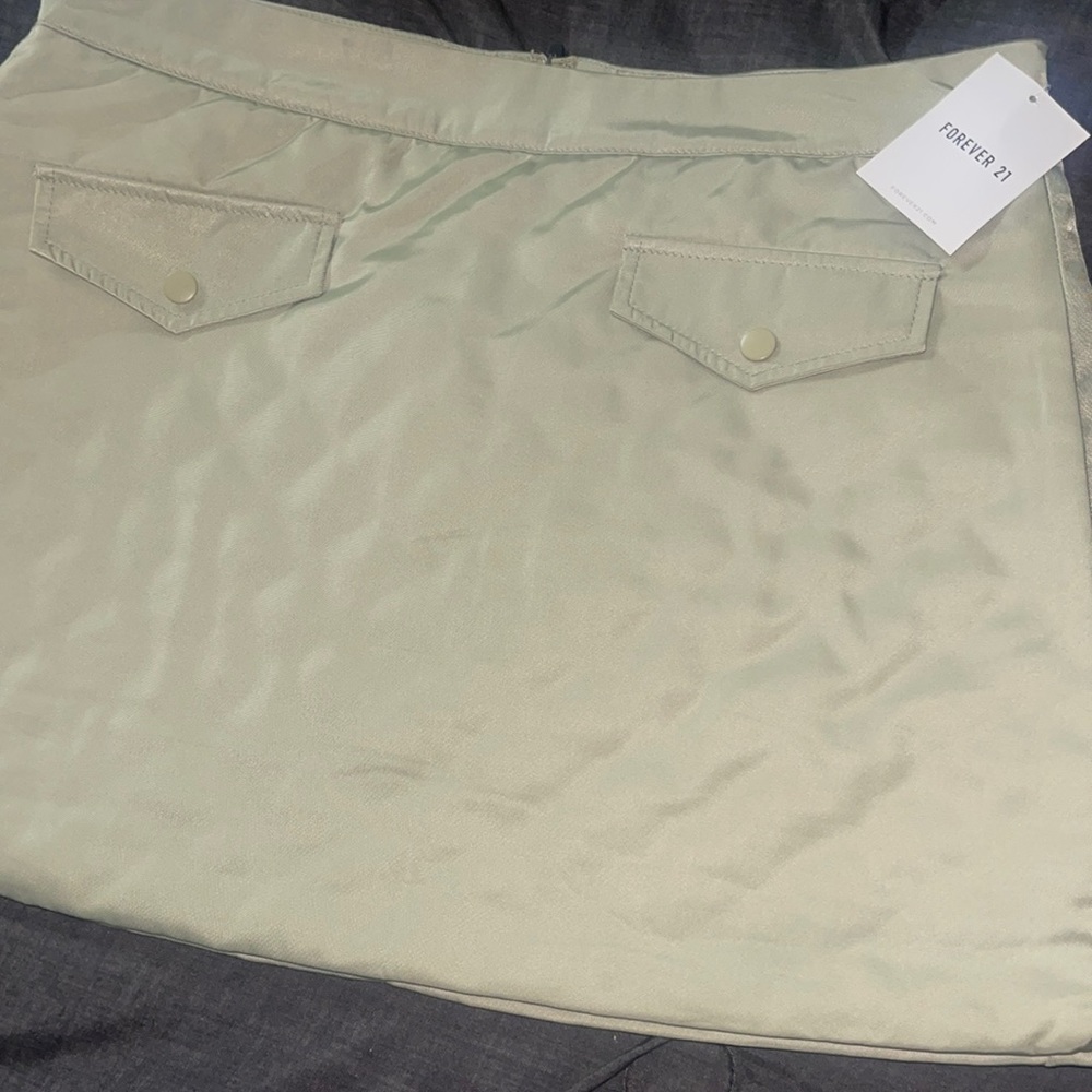 Sage Mini Skirt